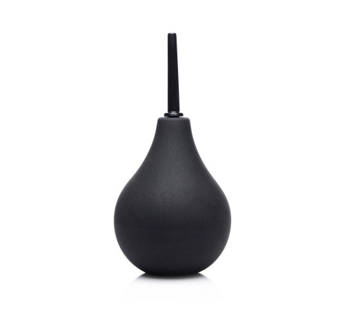 Черный анальный душ Thin Tip Enema Bulb