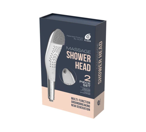 Лейка для душа Massage Hand Shower с 2 сменными насадками Лейка для душа Massage Hand Shower с 2 сменными насадками