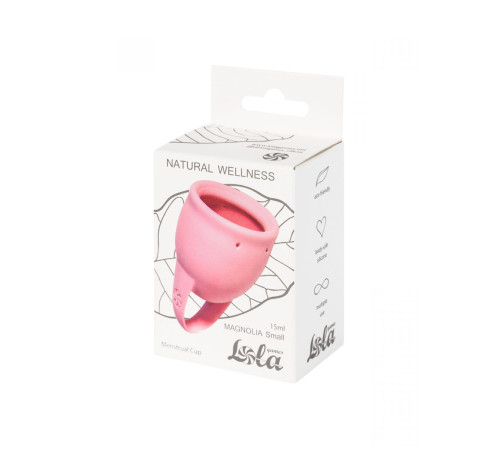 Розовая менструальная чаша Magnolia - 15 мл.