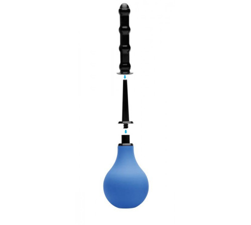 Анальный душ с 3 насадками Premium One-way Valve Anal Douche Set Анальный душ с 3 насадками Premium One-way Valve Anal Douche Set