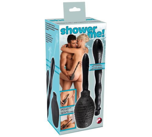 Анальный душ Shower Me с 2 сменными насадками Анальный душ Shower Me с 2 сменными насадками