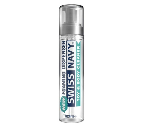 Очищающая пенка для игрушек и тела Swiss Navy Toy Body Cleaner Foamer - 207 мл. Очищающая пенка для игрушек и тела Swiss Navy Toy Body Cleaner Foamer - 207 мл.
