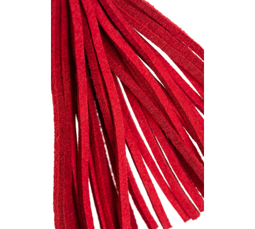 Зажимы на соски «Прищепки» с красными кисточками из замши