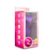 Заказать Фиолетовая анальная пробка Naughty Candy Heart Do Me Now - 8,9 см.