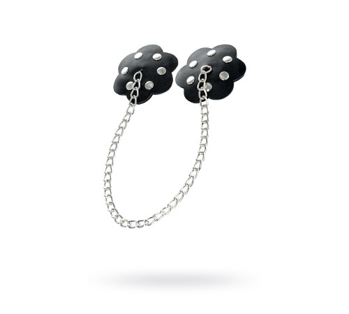 Черные пэстис с цепочкой Theatre