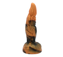 Силиконовый фантазийный фаллоимитатор Tyrannosaurus - 20,5 см.