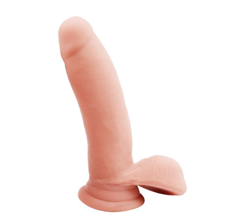 Телесный фаллоимитатор-реалистик Dual Density Dildo - 17,5 см.