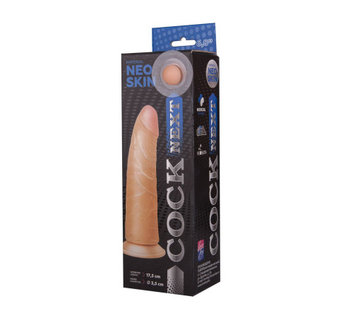 Фаллоимитатор COCK NEXT 6  с присоской - 19 см.