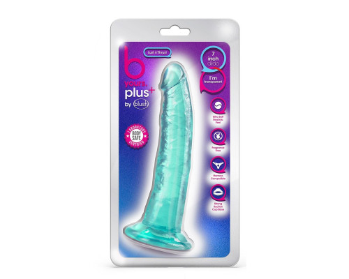 Заказать Зеленый фаллоимитатор Lust N’ Thrust - 19 см.