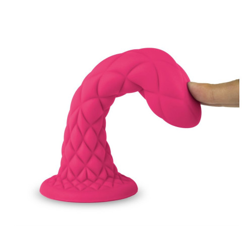 Розовый фаллоимитатор SILEXD Dreamy 7  - 18,5 см.