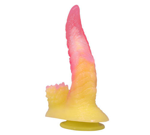 Силиконовый фаллоимитатор Flame Beast - 22,5 см.