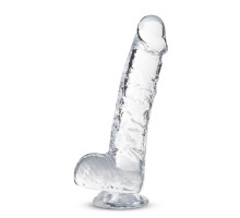Прозрачный фаллоимитатор 6 Inch Crystalline Dildo - 15,2 см.