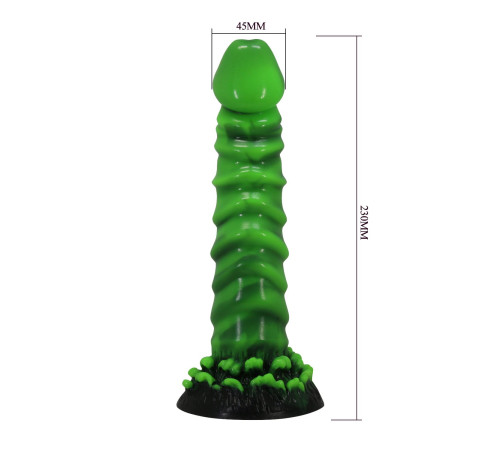 Силиконовый фантазийный фаллоимитатор Manticore - 23 см.