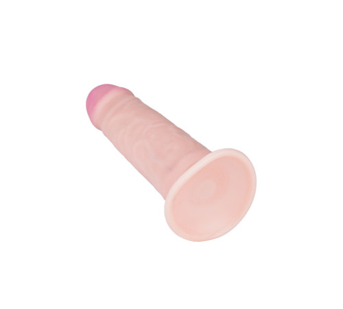 Реалистичный фаллоимитатор на подошве-присоске ART-Style №24 - 19,5 см.