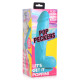 Заказать Голубой фаллоимитатор на присоске 8.25 Dildo with Balls - 22,8 см.