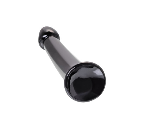 Черный нереалистичный фаллоимитатор Jelly Dildo L - 20 см.