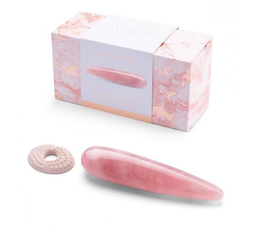 Массажер Le Wand Crystal Wand из розового кварца Массажер Le Wand Crystal Wand из розового кварца