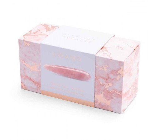 Массажер Le Wand Crystal Wand из розового кварца Массажер Le Wand Crystal Wand из розового кварца