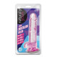 Заказать Розовый фаллоимитатор 7 Inch Crystalline Dildo - 17,7 см.