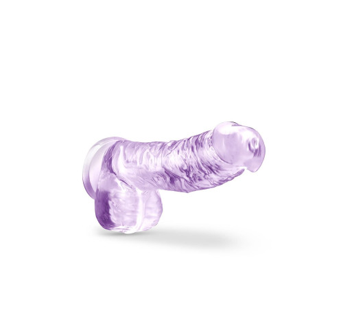 Сиреневый фаллоимитатор 6 Inch Crystalline Dildo - 15,2 см.