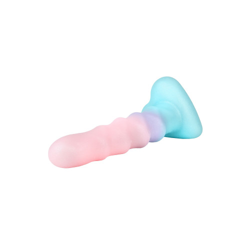 Нереалистичный дилдо Unicorn - 17,5 см.