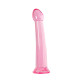 Розовый нереалистичный фаллоимитатор Jelly Dildo XL - 22 см.