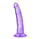 Заказать Фиолетовый фаллоимитатор Lust N’ Thrust - 19 см.