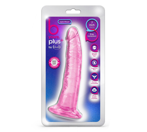 Розовый фаллоимитатор Lust N’ Thrust - 20,5 см. Розовый фаллоимитатор Lust N’ Thrust - 20,5 см.