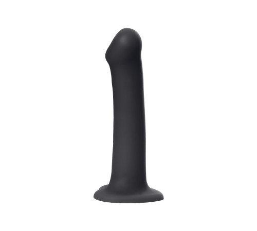 Черный фаллос на присоске Silicone Bendable Dildo L - 19 см. Черный фаллос на присоске Silicone Bendable Dildo L - 19 см.