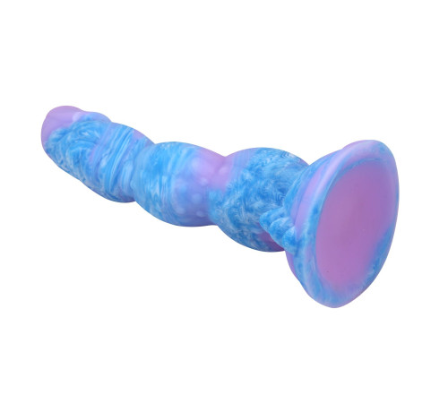 Силиконовый фантазийный фаллоимитатор Alien - 20,5 см.