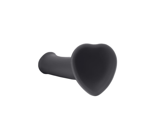 Черный фаллос на присоске Silicone Bendable Dildo L - 19 см. Черный фаллос на присоске Silicone Bendable Dildo L - 19 см.