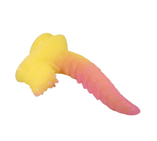 Силиконовый фаллоимитатор Flame Beast - 22,5 см.