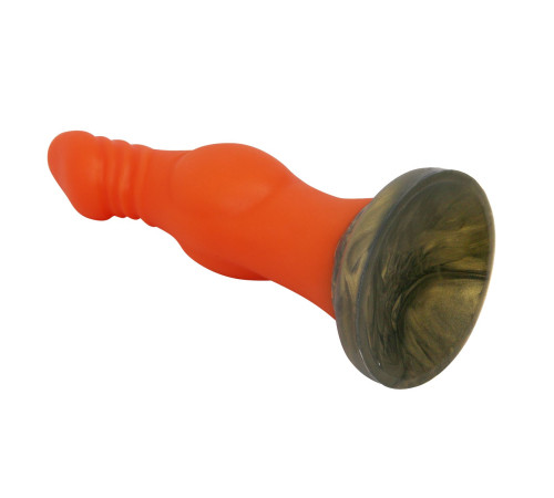 Силиконовый фантазийный фаллоимитатор Hero - 18,5 см.