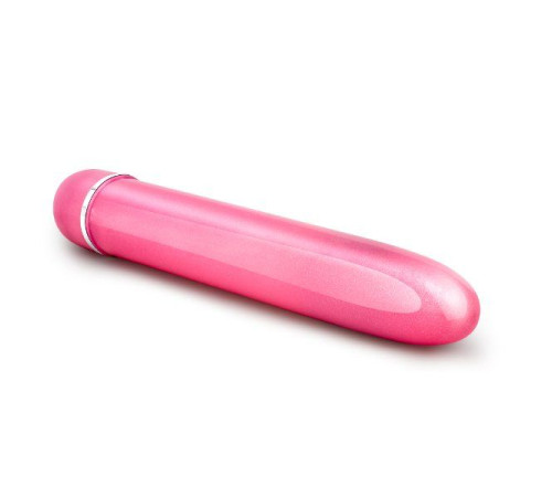Розовый тонкий классический вибратор Slimline Vibe - 17,8 см. Розовый тонкий классический вибратор Slimline Vibe - 17,8 см.