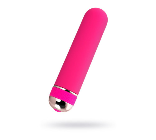 Розовый нереалистичный мини-вибратор Mastick Mini - 13 см.