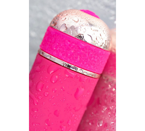 Розовый нереалистичный вибратор Mastick - 18 см.