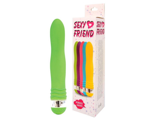 Заказать Салатовый эргономичный вибратор Sexy Friend - 17,5 см. Заказать Салатовый эргономичный вибратор Sexy Friend - 17,5 см.