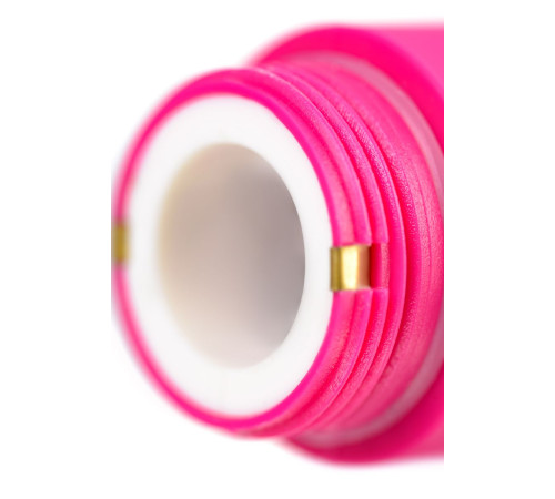 Розовый нереалистичный вибратор Mastick - 18 см.