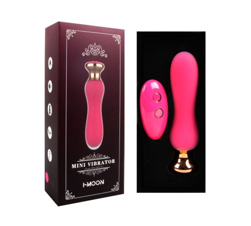 Розовый мини-вибратор Mini Vibrator с пультом ДУ - 12,5 см. Розовый мини-вибратор Mini Vibrator с пультом ДУ - 12,5 см.
