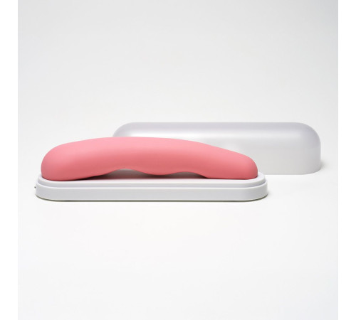 Розовый вибратор iroha Fit Minamozuki Nadeshiko - 17,7 см.