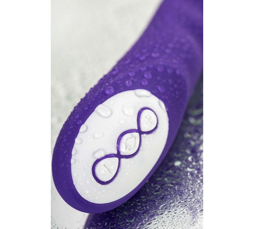 Нереалистичный фиолетовый вибратор SYRIN - 21 см.