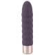 Заказать Фиолетовый мини-вибратор Elegant Diamond Vibe - 15 см.