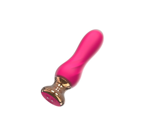 Заказать Розовый мини-вибратор Mini Vibrator с пультом ДУ - 12,5 см.
