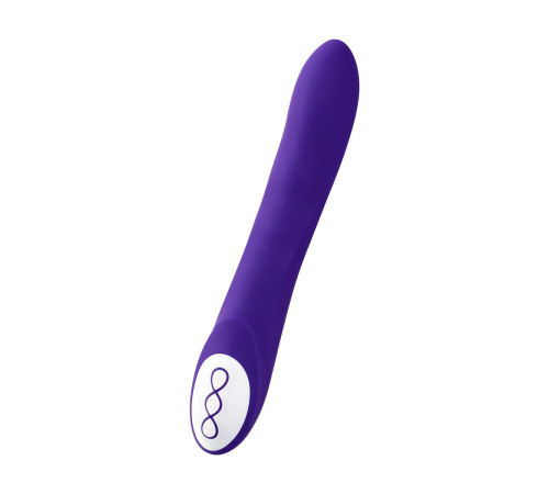 Нереалистичный фиолетовый вибратор SYRIN - 21 см.