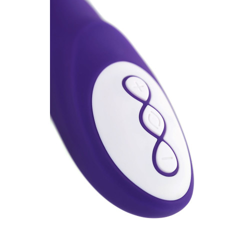 Нереалистичный фиолетовый вибратор SYRIN - 21 см.