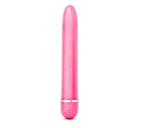 Розовый тонкий классический вибратор Slimline Vibe - 17,8 см. Розовый тонкий классический вибратор Slimline Vibe - 17,8 см.