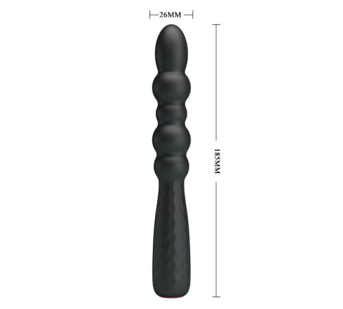 Черный гнущийся вибратор Monroe - 18,5 см. Черный гнущийся вибратор Monroe - 18,5 см.
