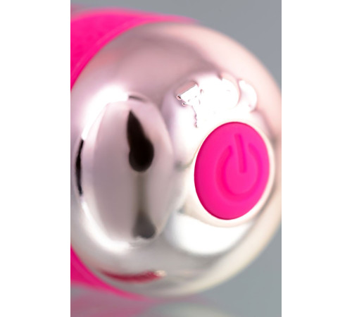 Розовый нереалистичный мини-вибратор Mastick Mini - 13 см.