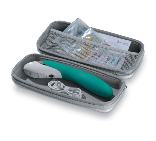 Фиолетовый вибратор Mystim Elegant Eric - 27 см.