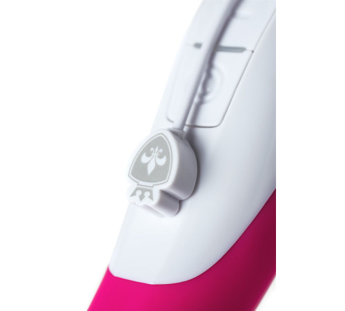 Ярко-розовый вибратор Mystim Elegant Eric - 27 см.